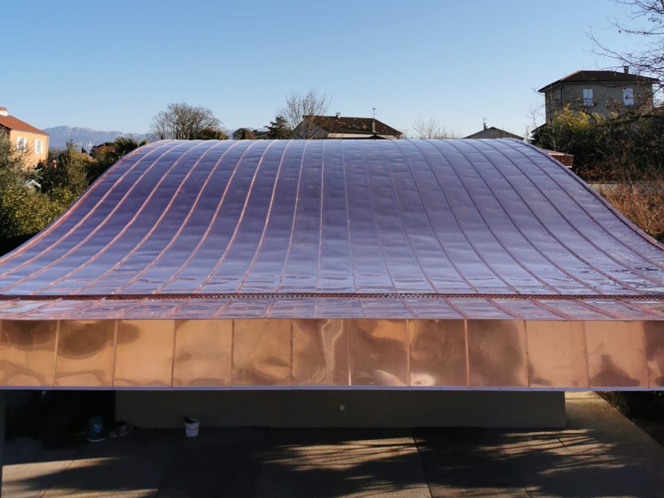 Couverture toiture cuivre
